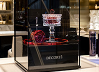 DECORTE Digital Tester & AQ meliority’s cream Baccarat Edition Display